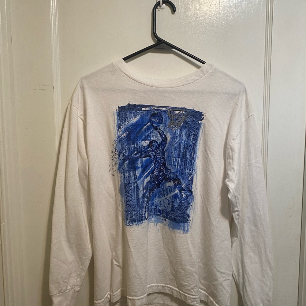 Graphic long sleeve shirt mens